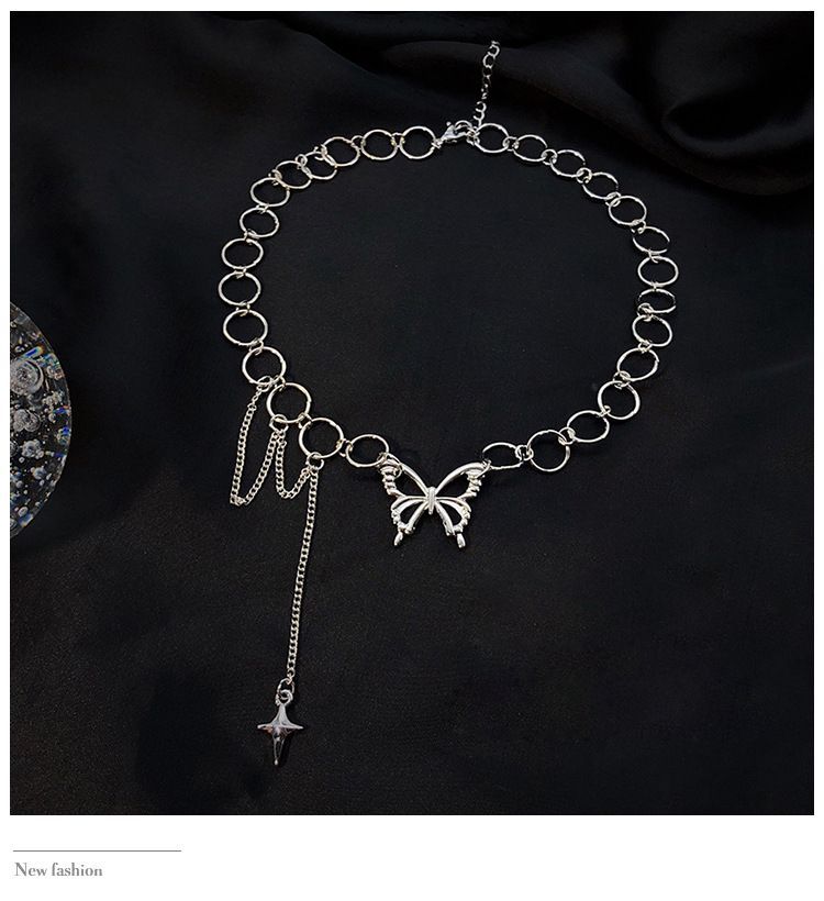 Poppin - Vlinder hanger choker