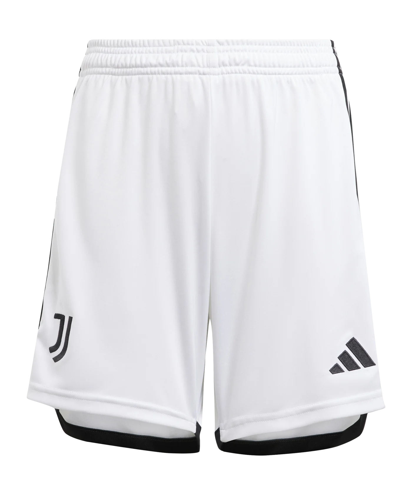 adidas Juventus Turin Short Away 2023/2024 Kids Weiss