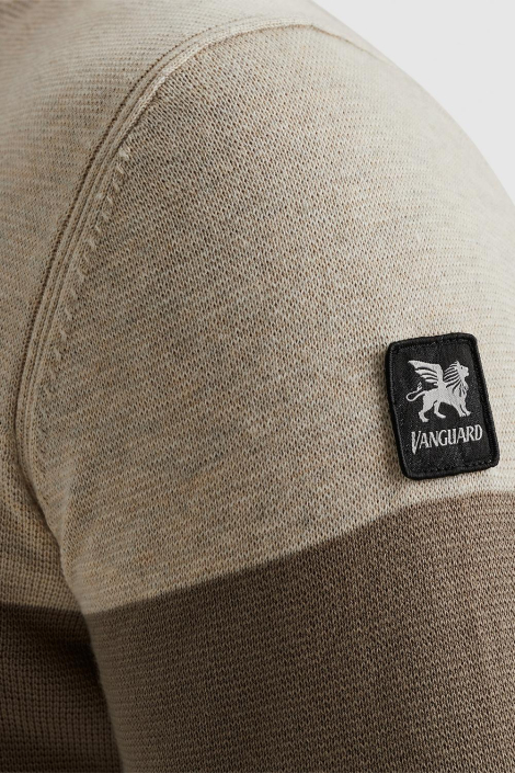 Vanguard beige heren trui