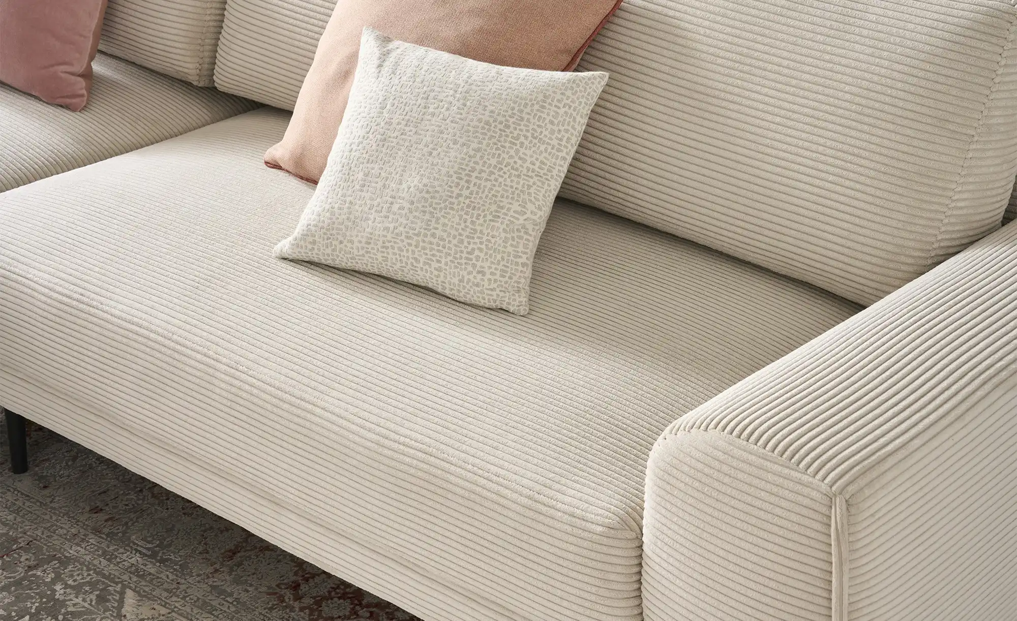 switch Ecksofa aus Cord Capitol