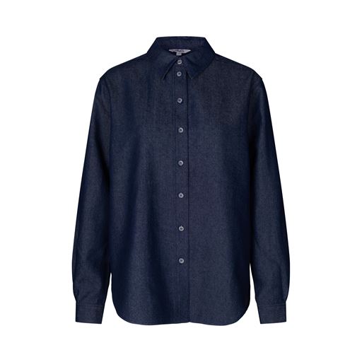 mbyM Sadanna-M Skjorte, Dark Denim, M