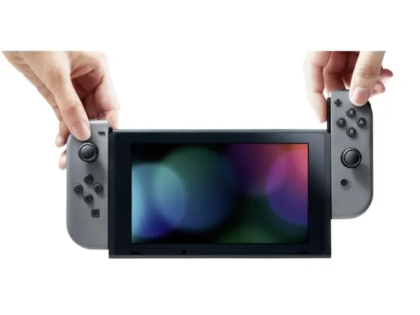 Nintendo Switch - Spilkonsol - Full HD - grå, sort