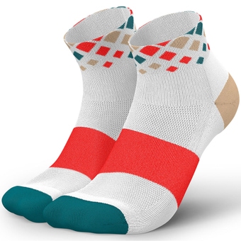Incylence Running Crystals Short Socken White Inferno