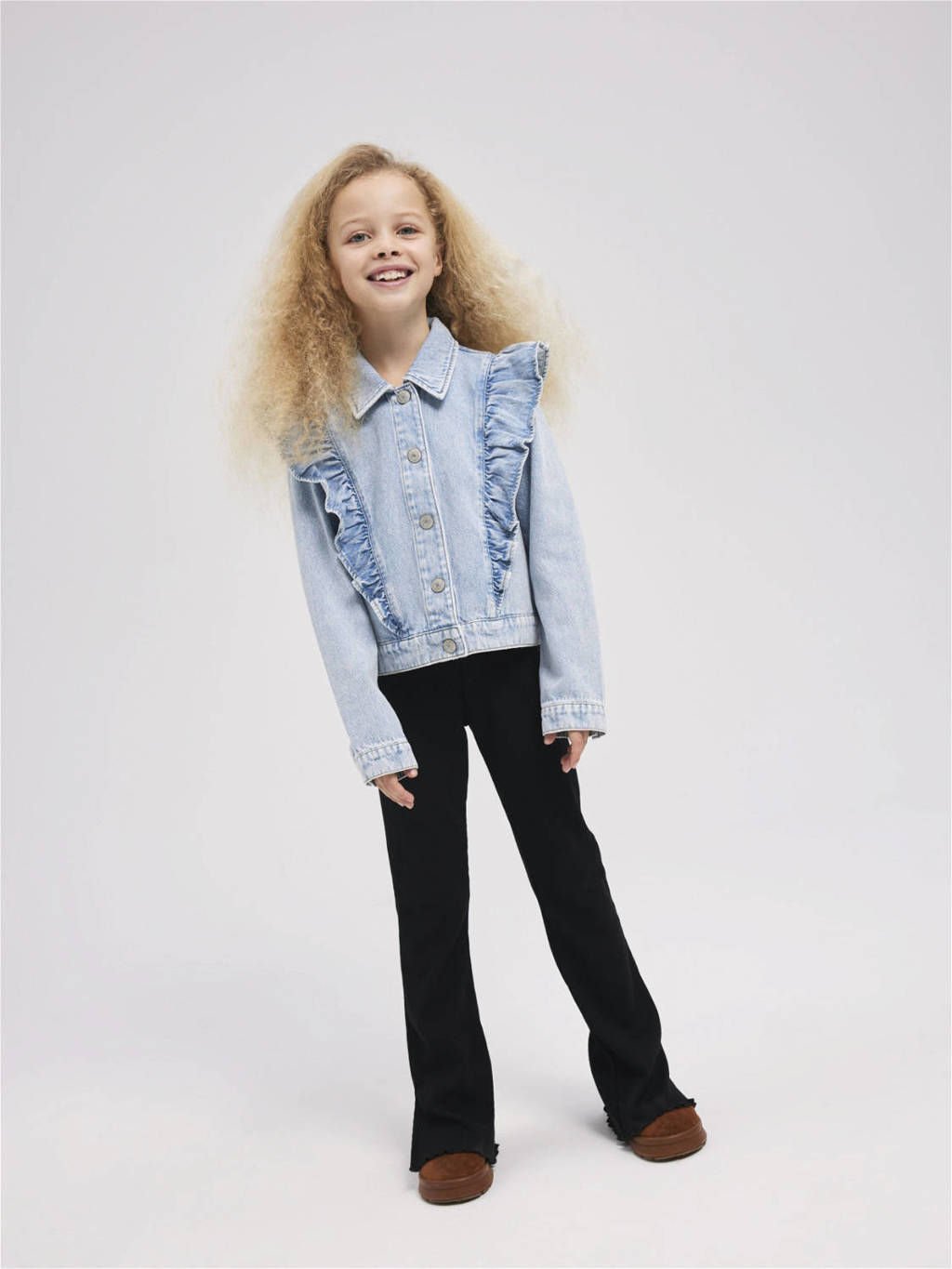 NAME IT spijkerjas NKFLEA light blue denim
