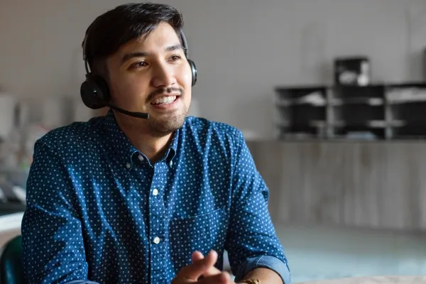 HP UC Wireless Duo - Headset - på øret - Bluetooth - trådløs - NFC