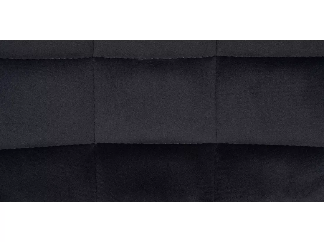 Tabouret de bar - Velours - Noir - Tover