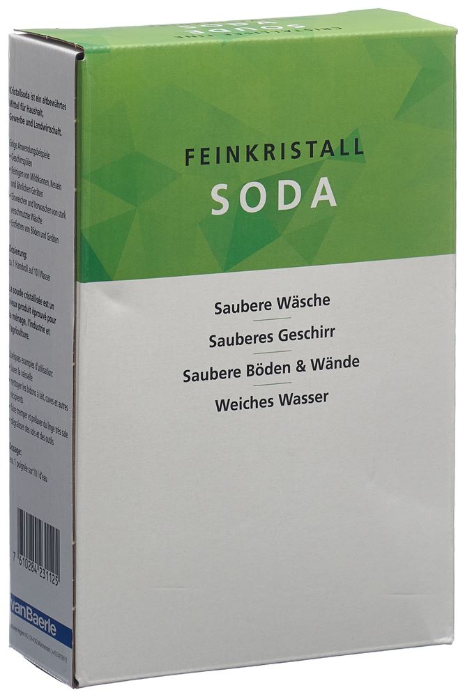 SOUDE CRISTALLISEE Green Plv Karton 1 kg