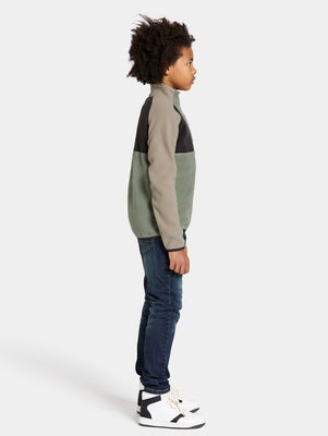 Didriksons Yokto Fleecegenser, Light Moss