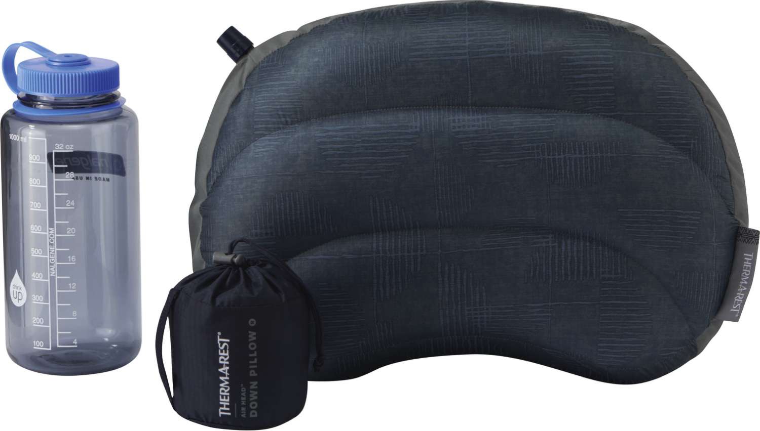 Therm-a-Rest Air Head Navy Print Daunenkissen normal