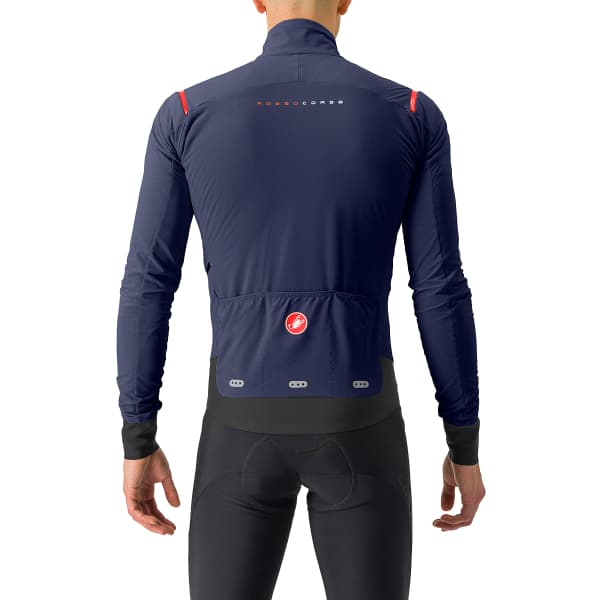 Veste vélo CASTELLI ENTRATA JACKET BELGIAN BLUE/SILVER