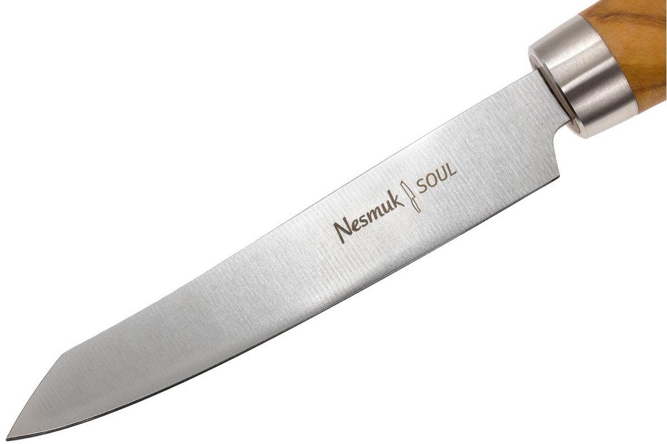 Nesmuk SOUL officemes 9,6 cm, olijfhout, S3O902013