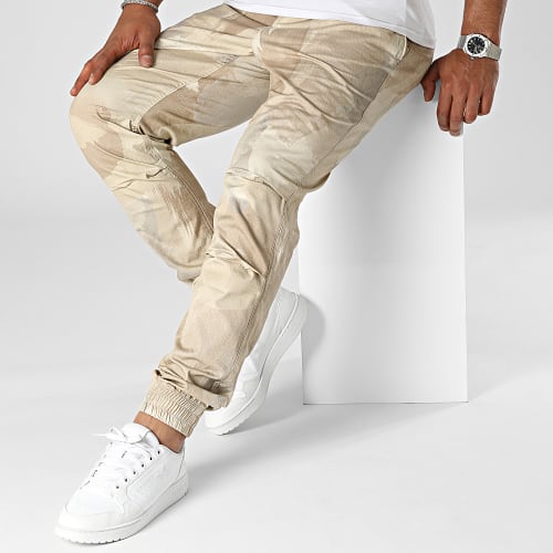 Pantalon Jogging Trainer D21973 Beige Camouflage