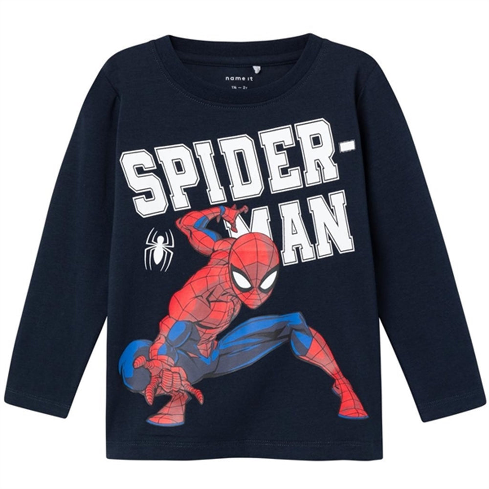 Dark Sapphire Naza Spiderman Bluse Noos