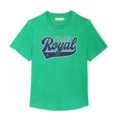 Tee-shirt à manches courtes femme Troyal VERT LA PETITE ETOILE