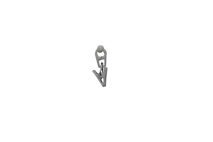 Clips coulissants universels pour rail GoodHome x 20 Nisis