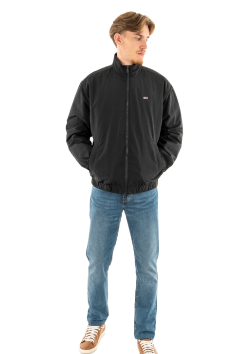Blousons et vestes tommy jeans essential padded bds black