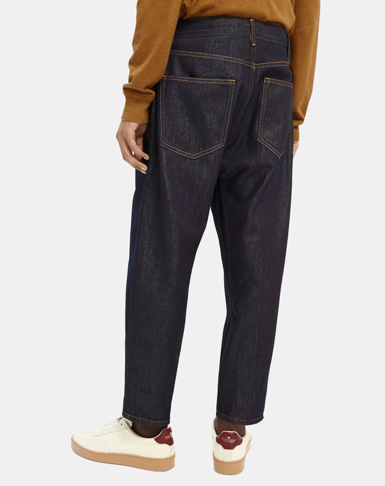 Scotch & Soda Jean tapered bleu brut