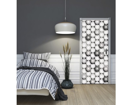 Vliesbehang 3035 VET Deurbehang Bollen 3D 1-delig 91 x 211 cm