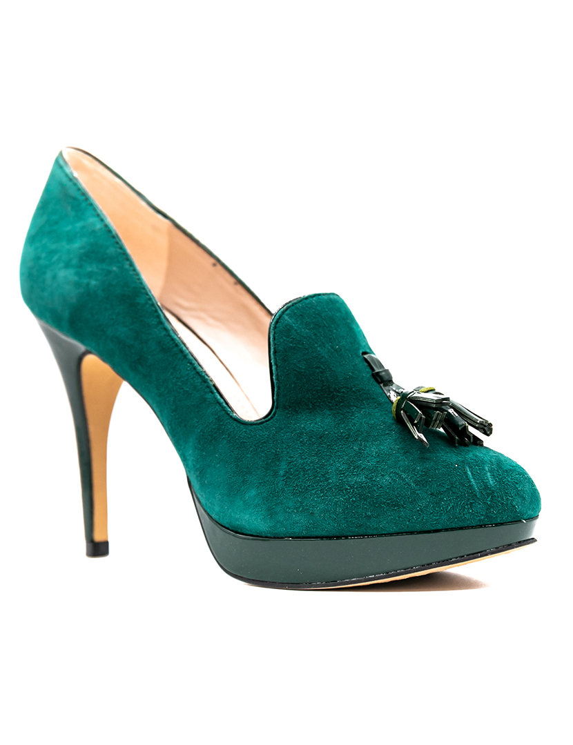 Green High Heels