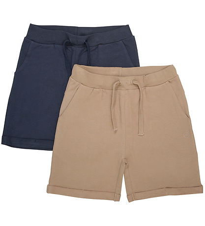 Minymo Shorts - 2-Pak - Blåe Nights