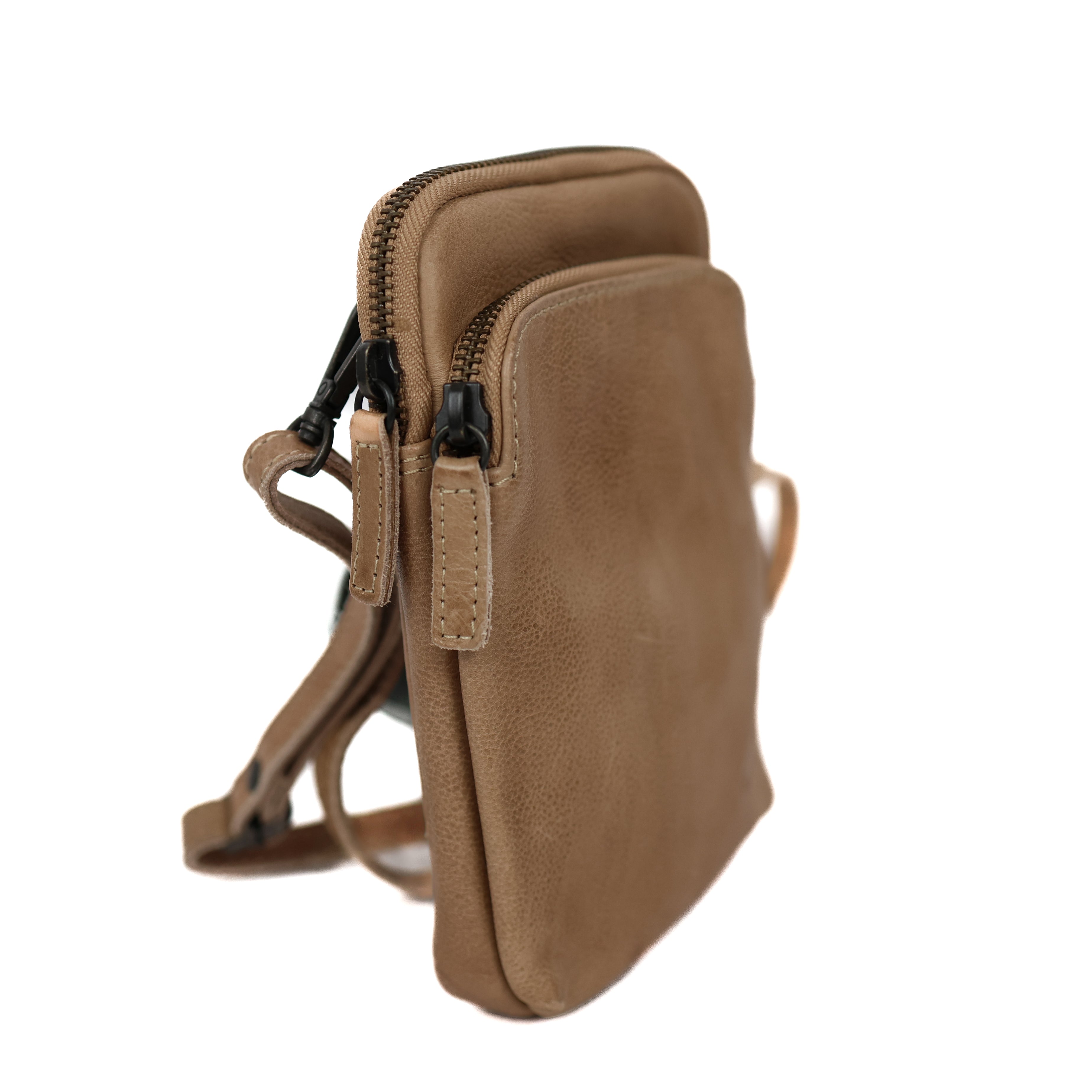 Telefoontasje 'Jack' beige BEIGE