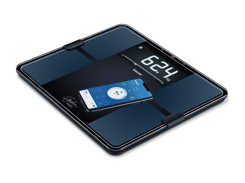 Beurer Körperanalysewaage BF 915 Signature Line, Blau; Schw Diagnosewaage