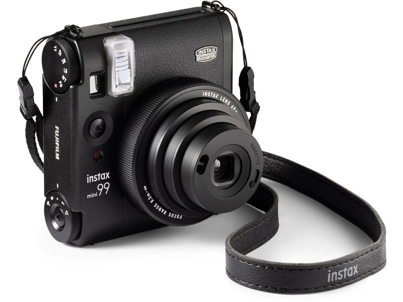 Fujifilm Fotokamera Instax Mini 99 Schwarz Analog-Sofortbildkamera