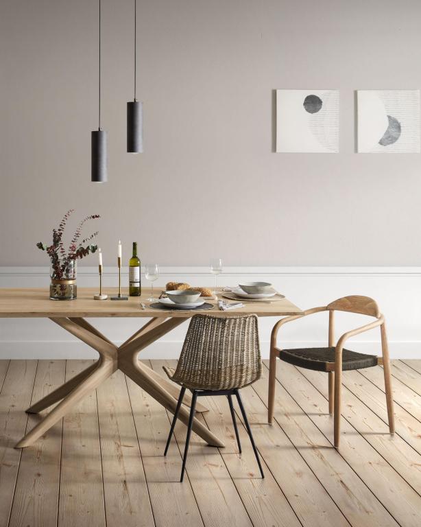 Kave Home Armande eettafel 100x200
