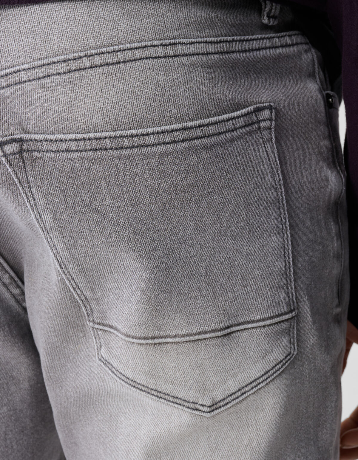 Slim Straight Fit Jeans Grijs L34