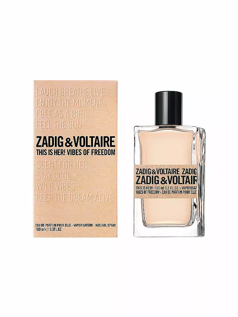 ZADIG & VOLTAIRE This is Vibes of Freedom pour elle Eau de Parfum 100ml keine Farbe