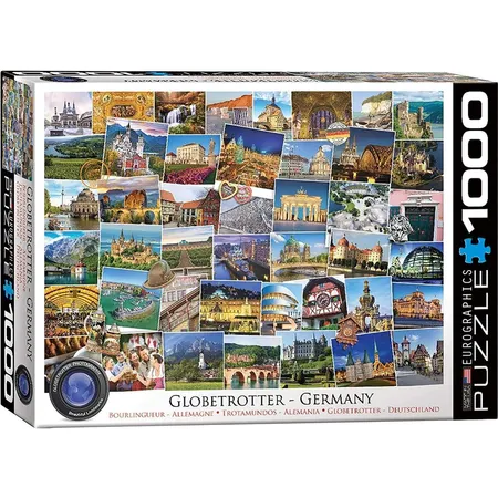 Eurographics Globetrotter Deutschland, 1000 Teile