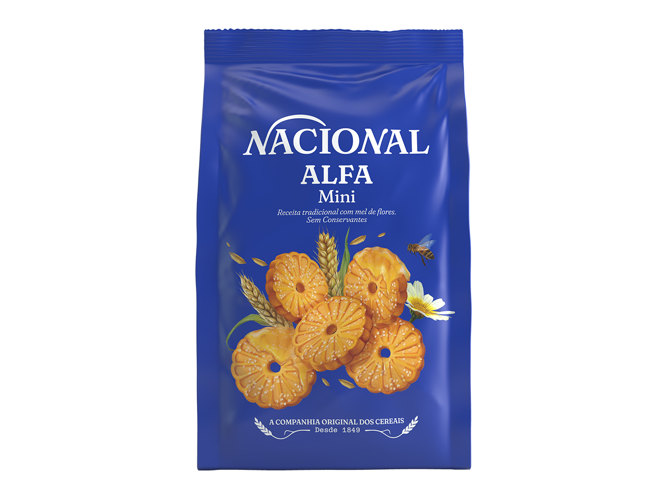 BOLACHA MINI ALFA NACIONAL 120G