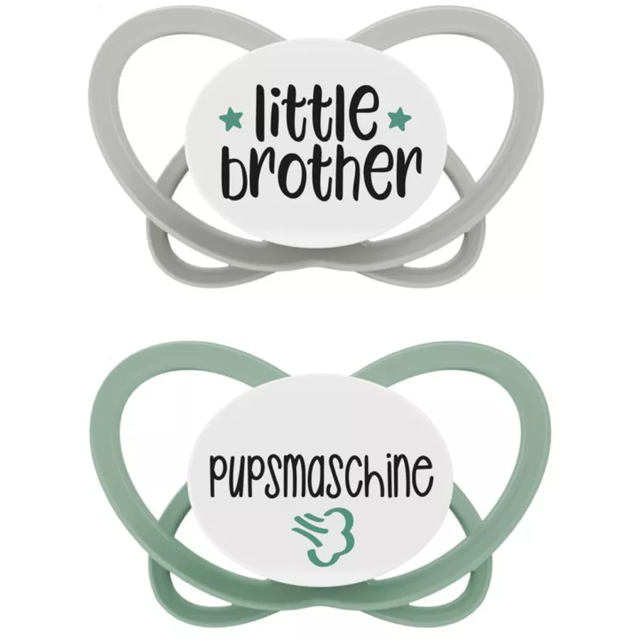nip® Schnuller My Butterfly Green Special Edition, Größe 1 (0-6 Monate), little brother  Pupsmaschine