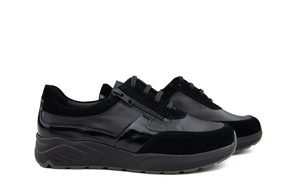 Solidus Sneaker Mia Schwarz Malaga