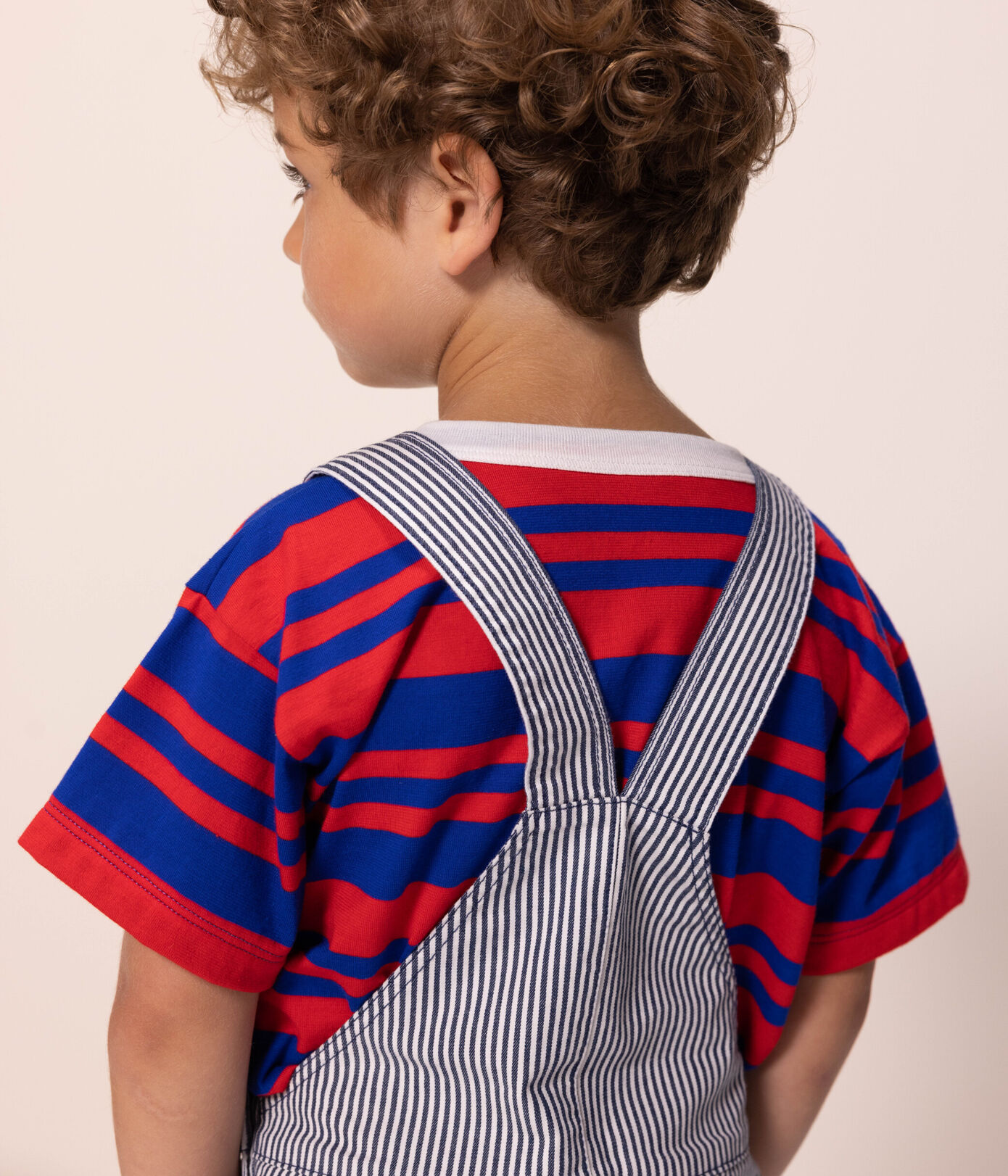 Tee-shirt rayé en coton enfant fille