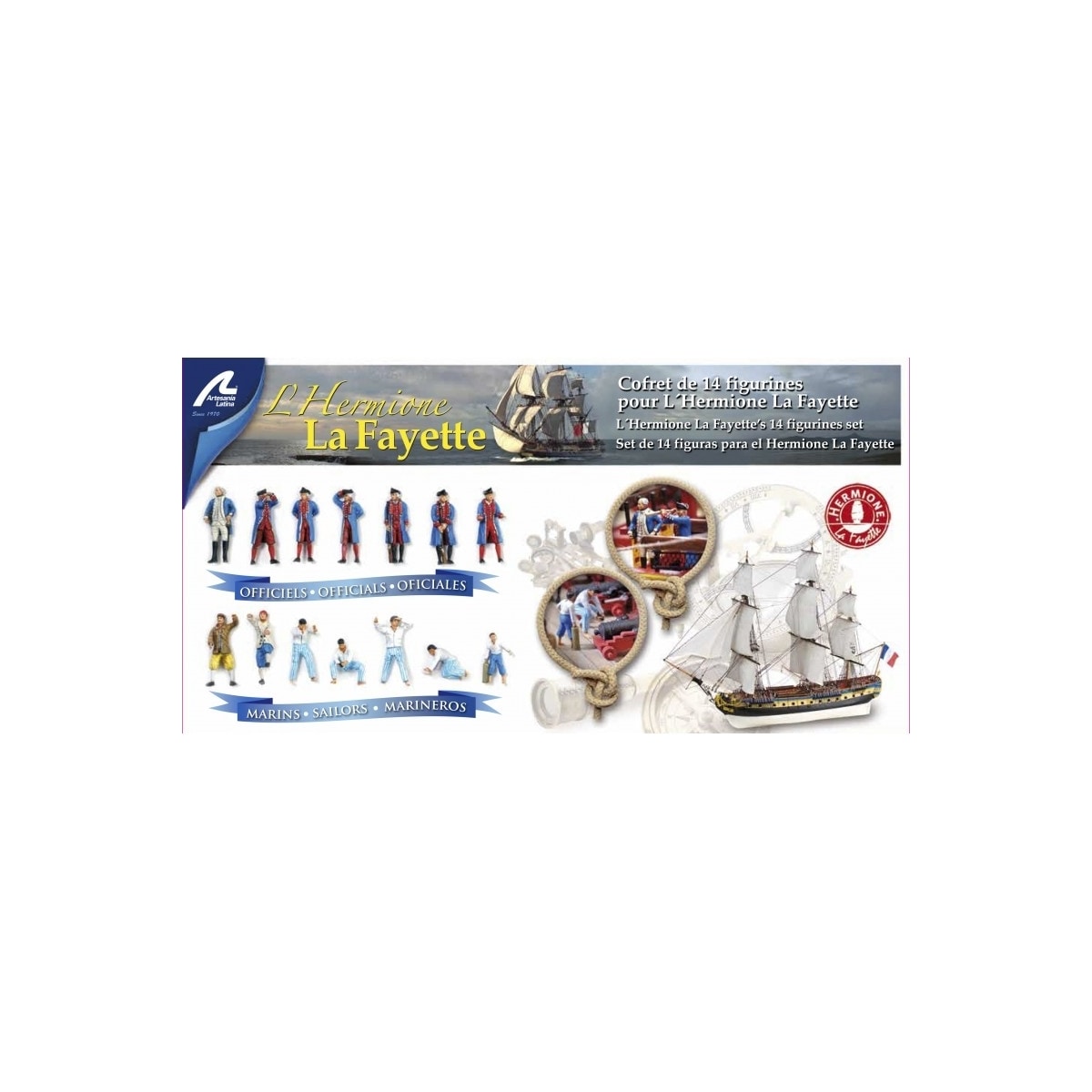 Artesania Latina - Hermione La Fayette Metal Fig.