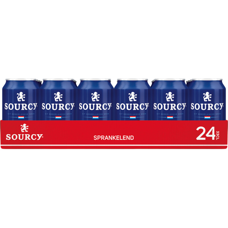 Sourcy Mineraalwater sprankelend 24-pack