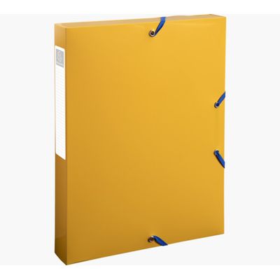 Exacompta BeeBlue - Boîte de classement en plastique recyclé - dos 40 mm - disponible dans différentes couleurs