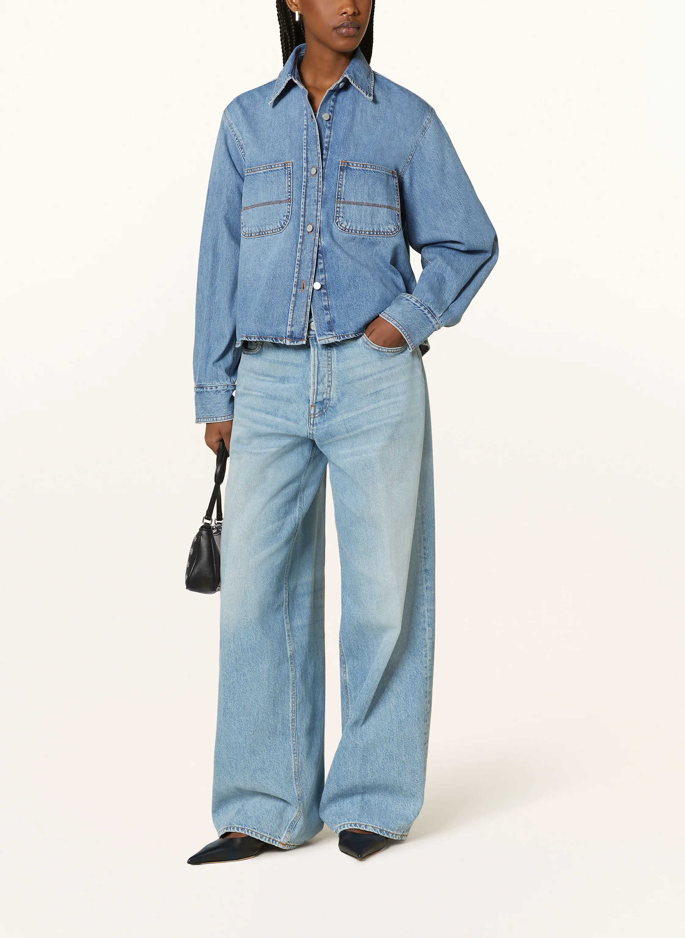 HAIKURE Jeansbluse WANDA
