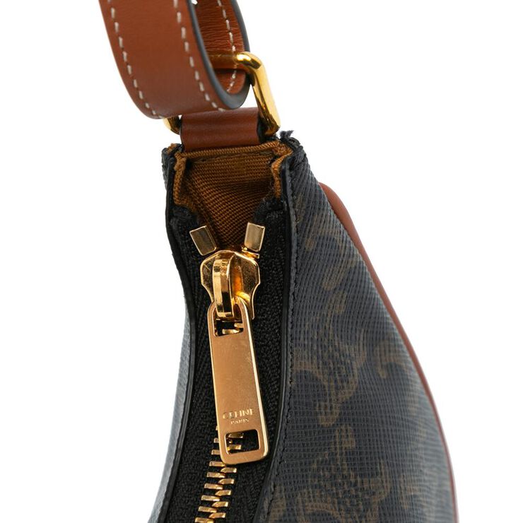 Celine Vintage Celine Shoulder Bag Brown
