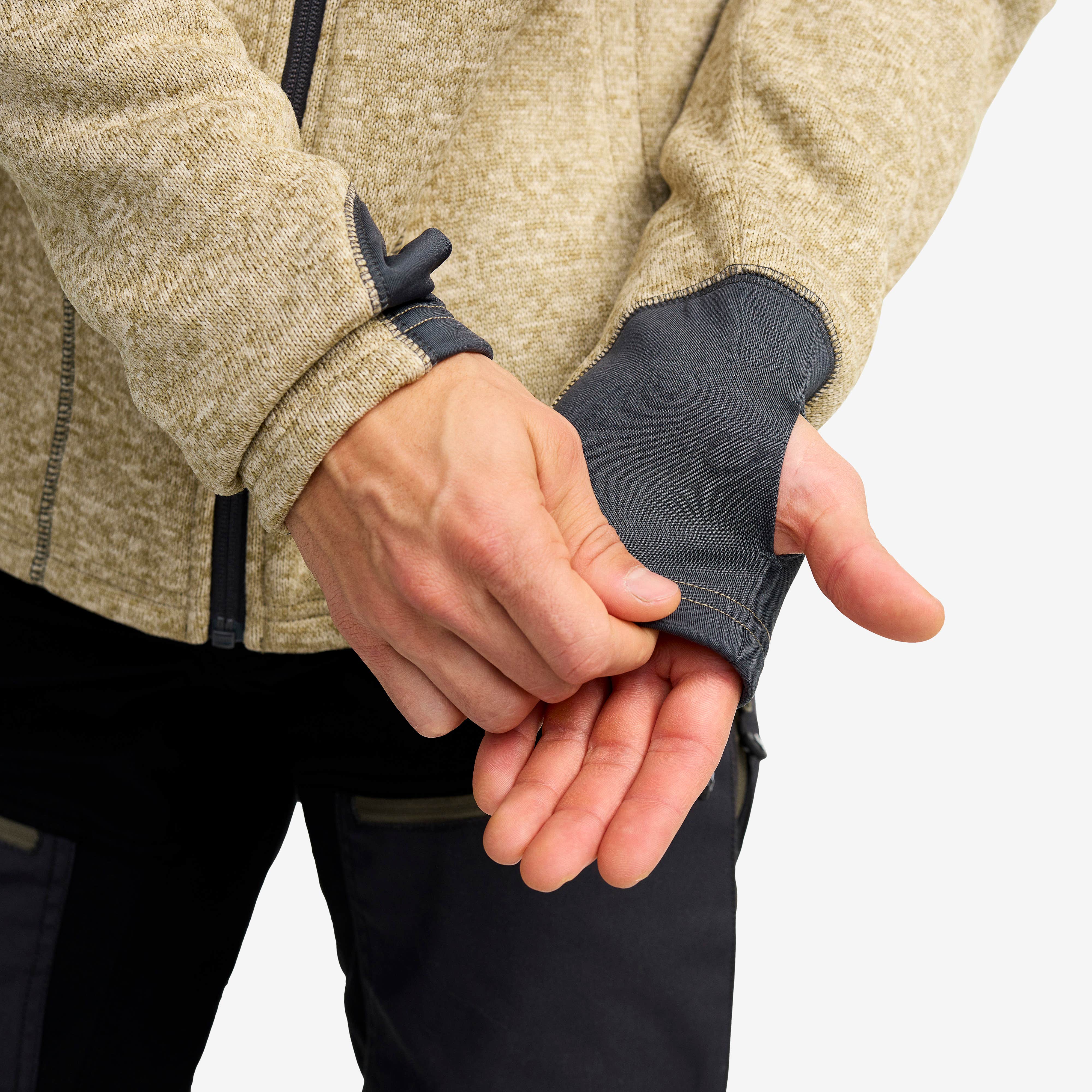 Fusion Fleece Herre Khaki