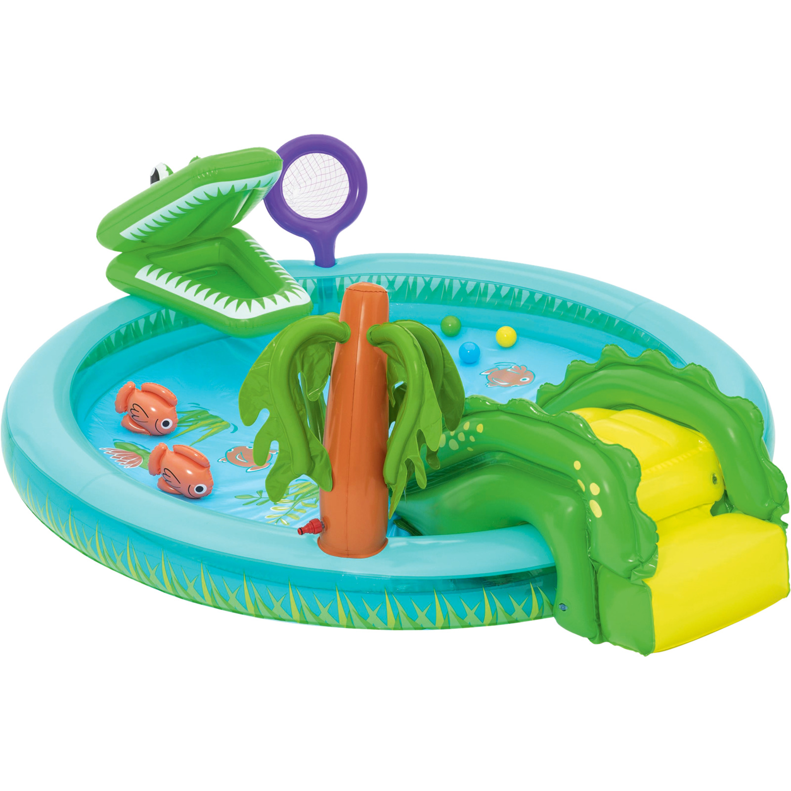Bestway Wasserspielcenter Krokodil Bucht