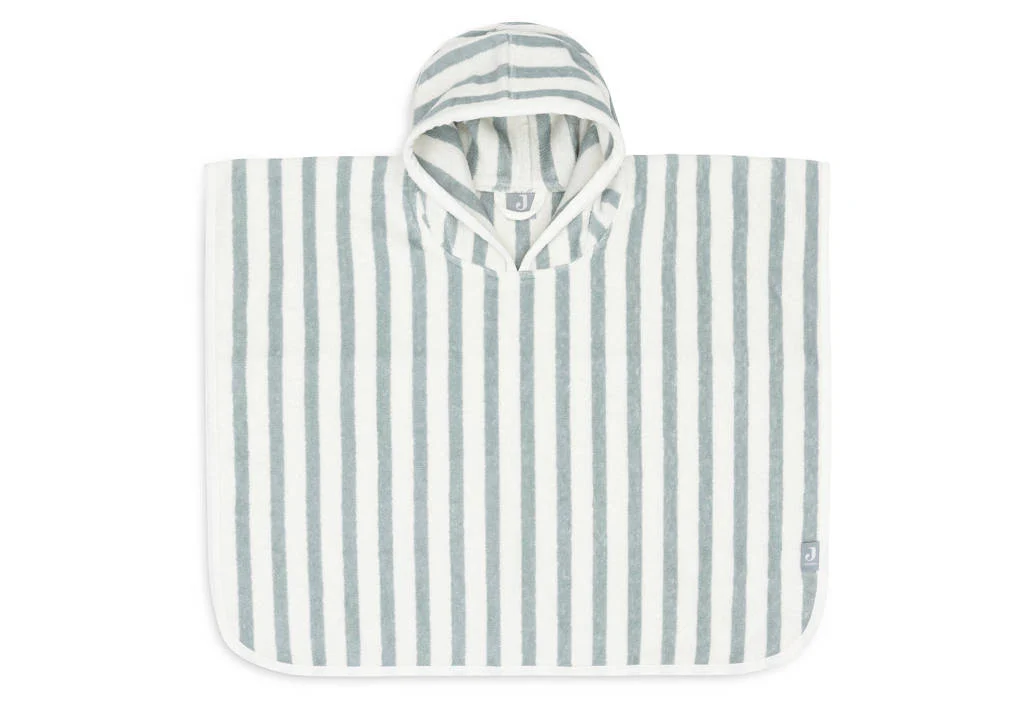 badponcho Stripe Terry - Sea Green