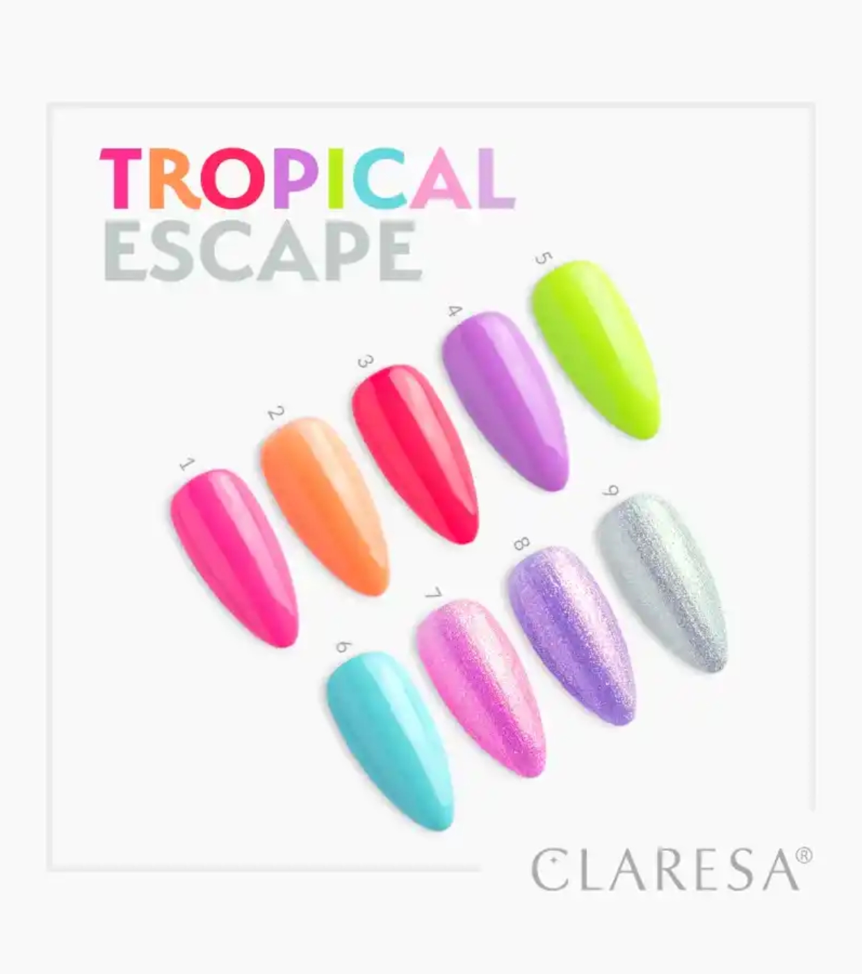 Claresa - *Tropical Escape* - Esmalte semipermanente Soak off - 09