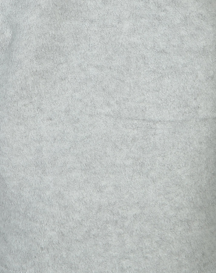 Kapuzen-Fleecejacke BASIC in grau melange