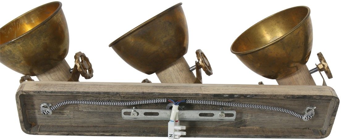 Plafondlamp 2133BR Gearwood Mexlite B51 x D9 cm