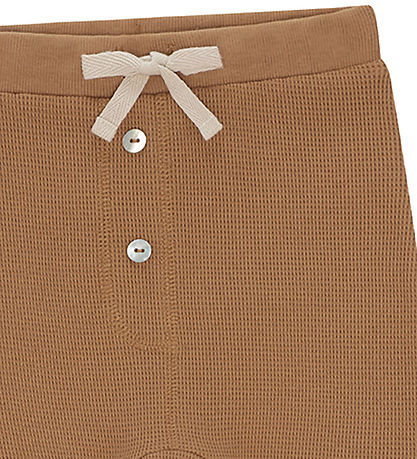 Monsieur Mini Hosen - Baggy Waffle - Brown Sucker