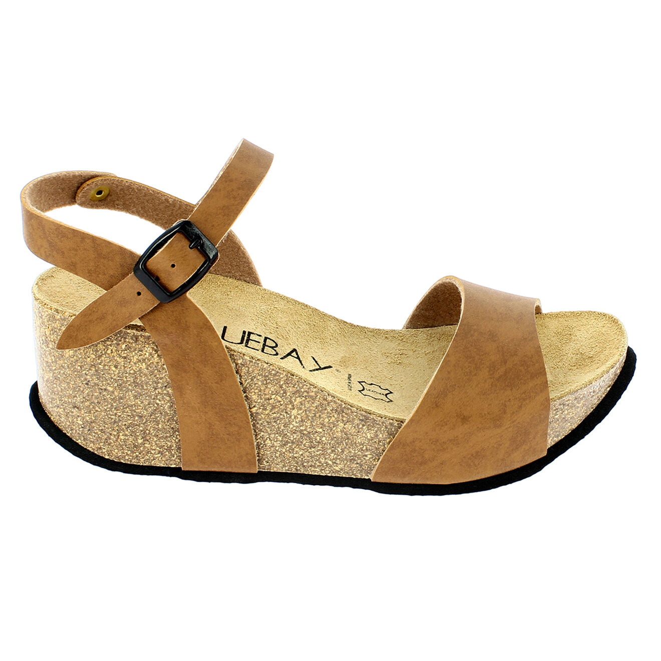 Bluebay Sandales Marie camel foncé Talon 6 cm