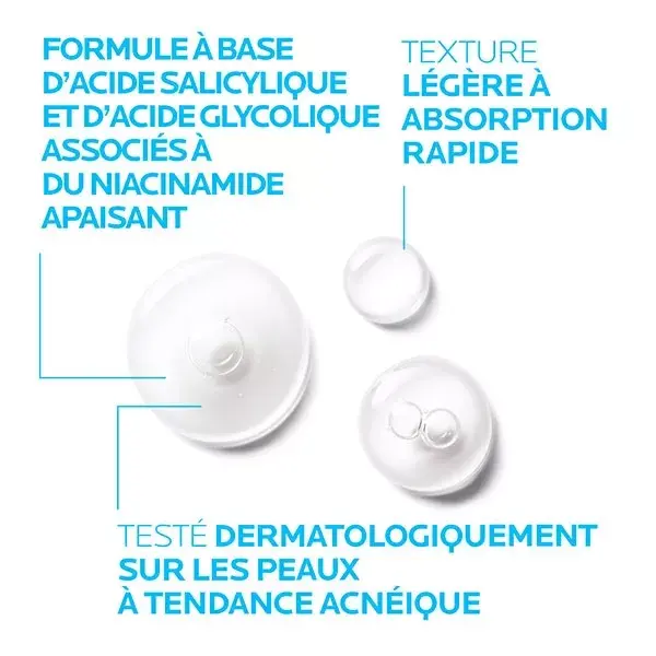 La Roche-Posay Effaclar Gel de Limpeza Facial Purificante Anti-Imperfeições 400ml e Sérum Ultraconcentrado 30ml