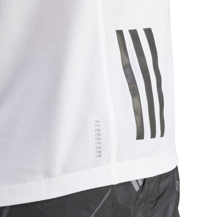 adidas Dame Singletter Own The Run B Tank Hvid